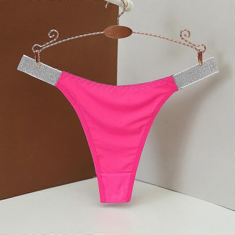 Dam Dam Sexiga Underkläder Högt skurna stringtrosor Tillbaka V Underkläder G String Trosor