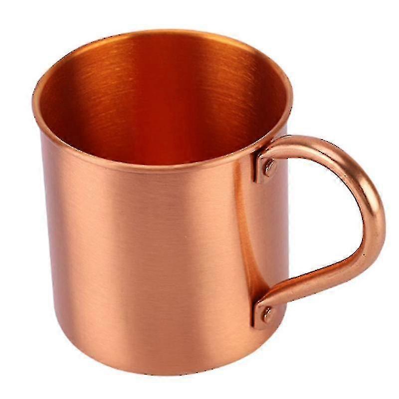 Sports Straight Cup Handle Cup Pure Copper Mug