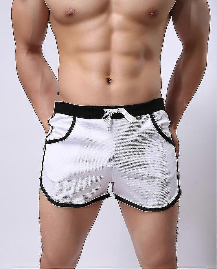 وصول جديد ملابس السباحة الرجال عالية الجودة مريحة ملابس السباحة الرجال جذوع السباحة الصيف الشاطئ السراويل السباحة جذوع للاستحمام