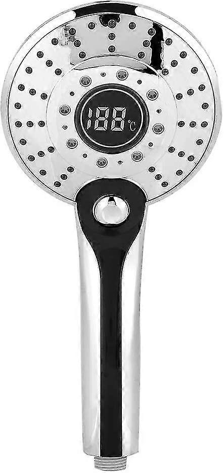 Led Hand Shower With Digital Temperature Display Water Saving Mode #2