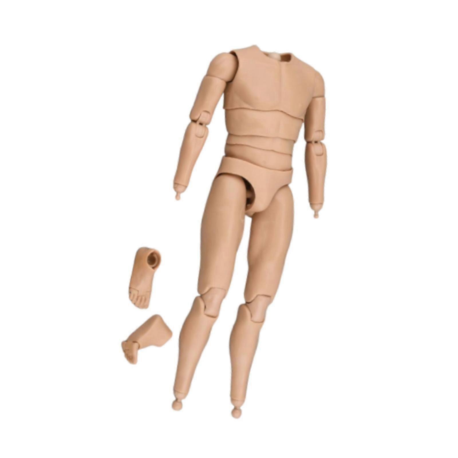 1/6 Scale Male Body Doll Miniature DIY Collection Sturdy Action Figure Model