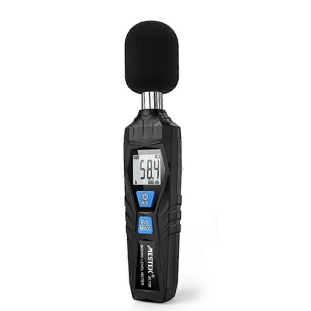 Guoguo Sl720 30~130db Meter Noise Detector Measuring Instrument  Mini Audio Sound Level Meter Decibel Monitor Sound Level Indicator