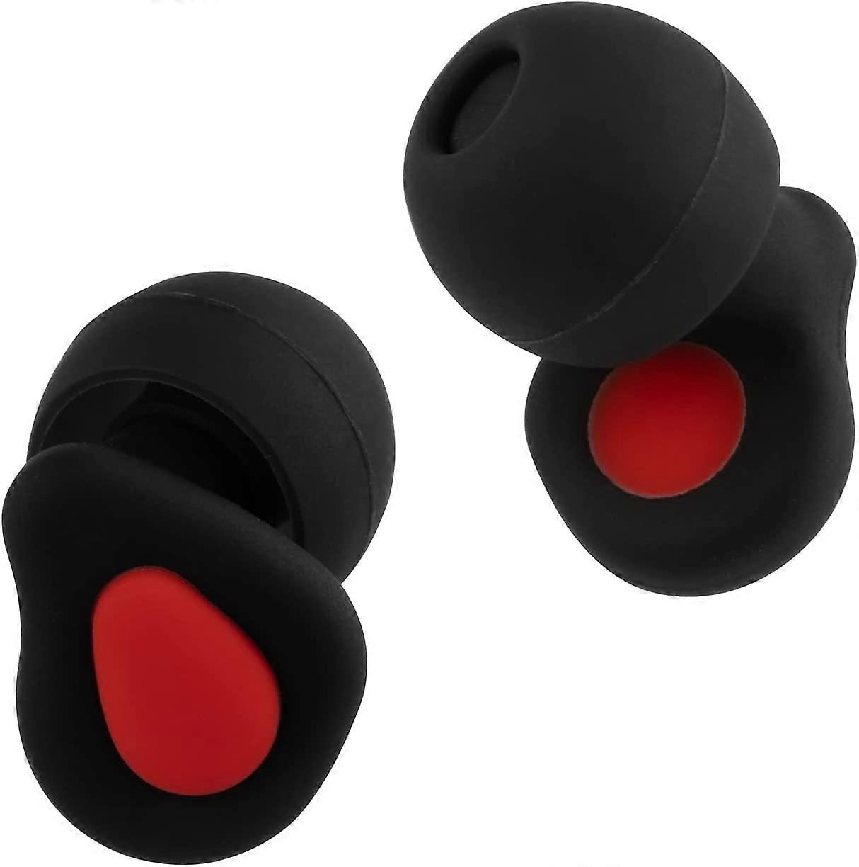 Sleeping Earplugs - Reusable Noise Cancelling Earplugs, Max NRR 30dB, Earplugs Sound Insulation Sleep Snoring Airplane Swimming Concert Travel