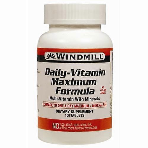 Windmill Health Fórmula Diaria-Máxima Vitamínica, 100 Tabletas