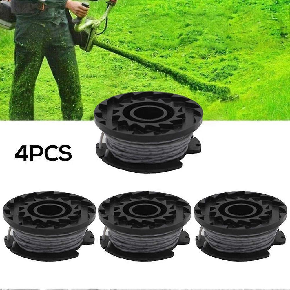 4Pcs Cordless String Trimmer Line Spool For Greenwork 21222A 21602 21062 21132 21242 21282 21302 21332 21262 21312 21342 2100302