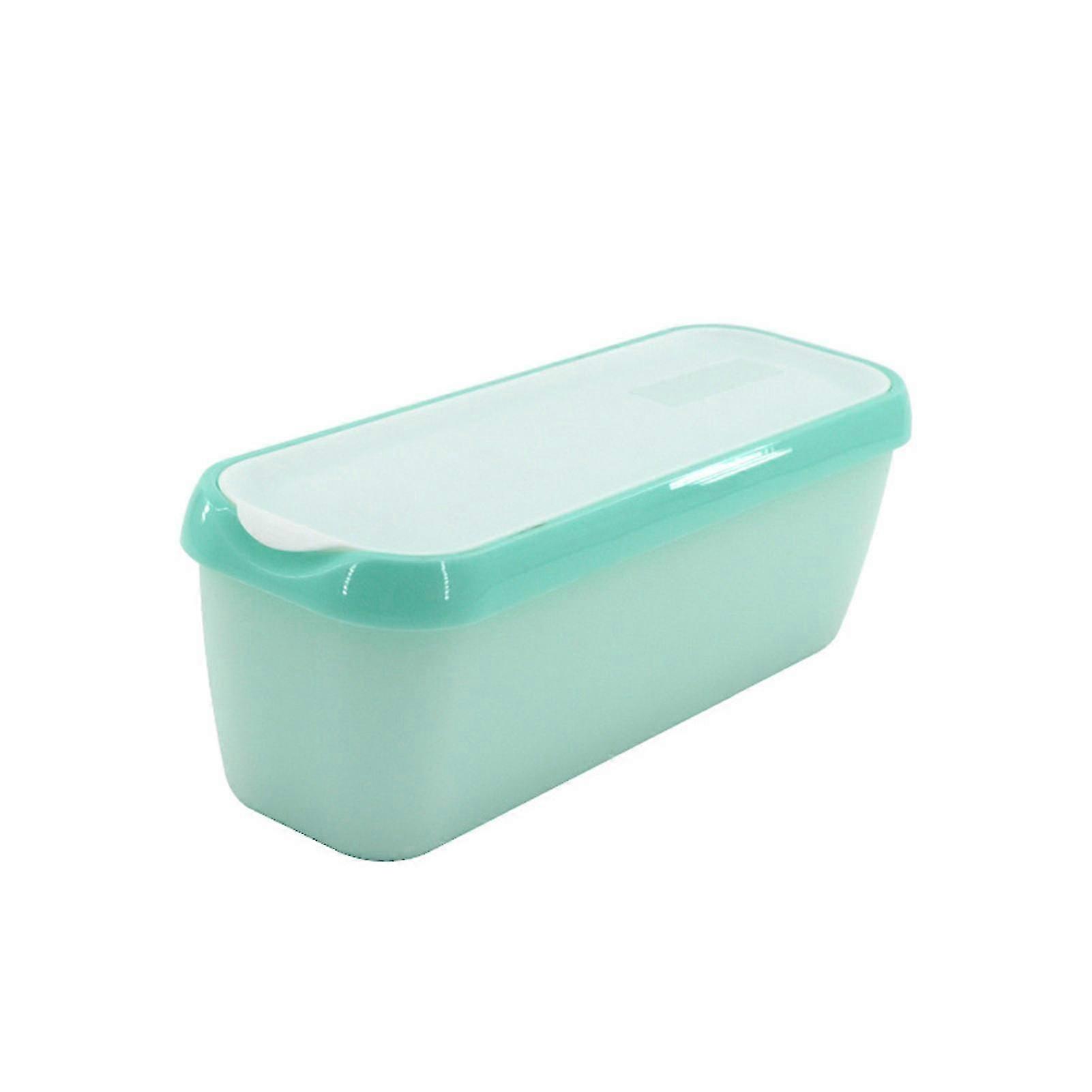 Frosted Texture Ice Cream Container Non-slip Base Compact Ice Cream Container For Keeping Homemade Ice Cream Fresh