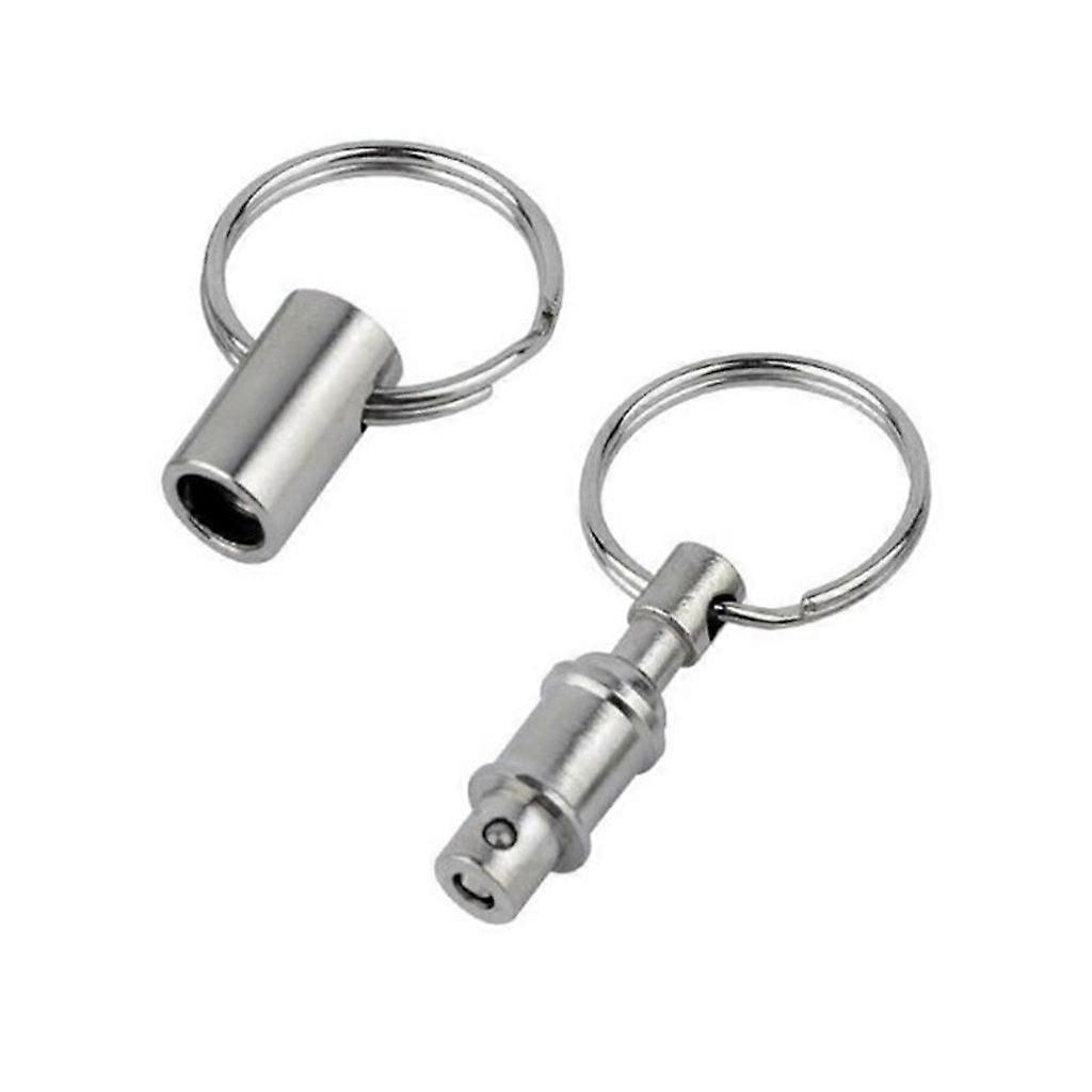 Detachable Removable Pull Quick Release Key Chain Keychain Keyring