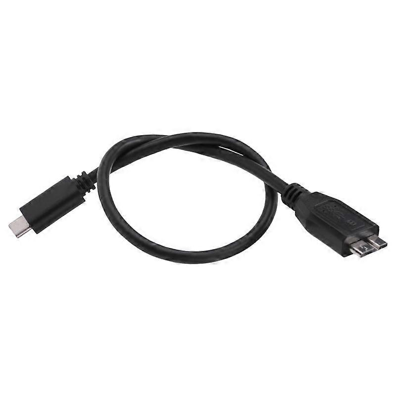 Hard Drive Cable,USB 3.1 Type-C Male to USB 3.0 -B Male Data Cable for Phone