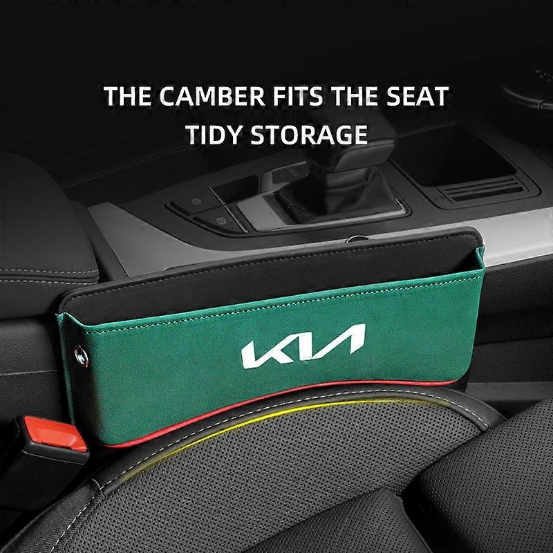 HIBEYO Custodia Portachiavi In Pelle E TPU Per KIA (K3, K5, Ceed, Sportage, Sorento) Con Portachiavi, Colore Verde