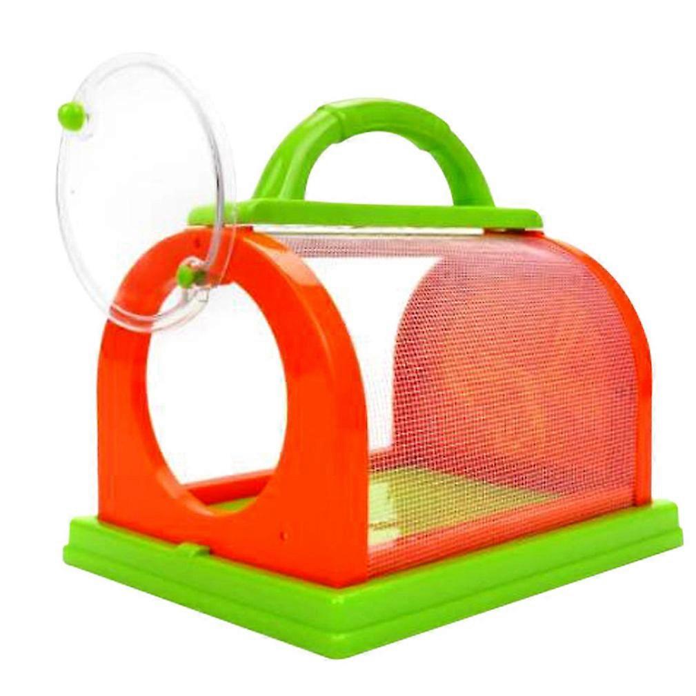 Outdoor Red and Green Bug Reviewer Container for Children Science Nature Exploration