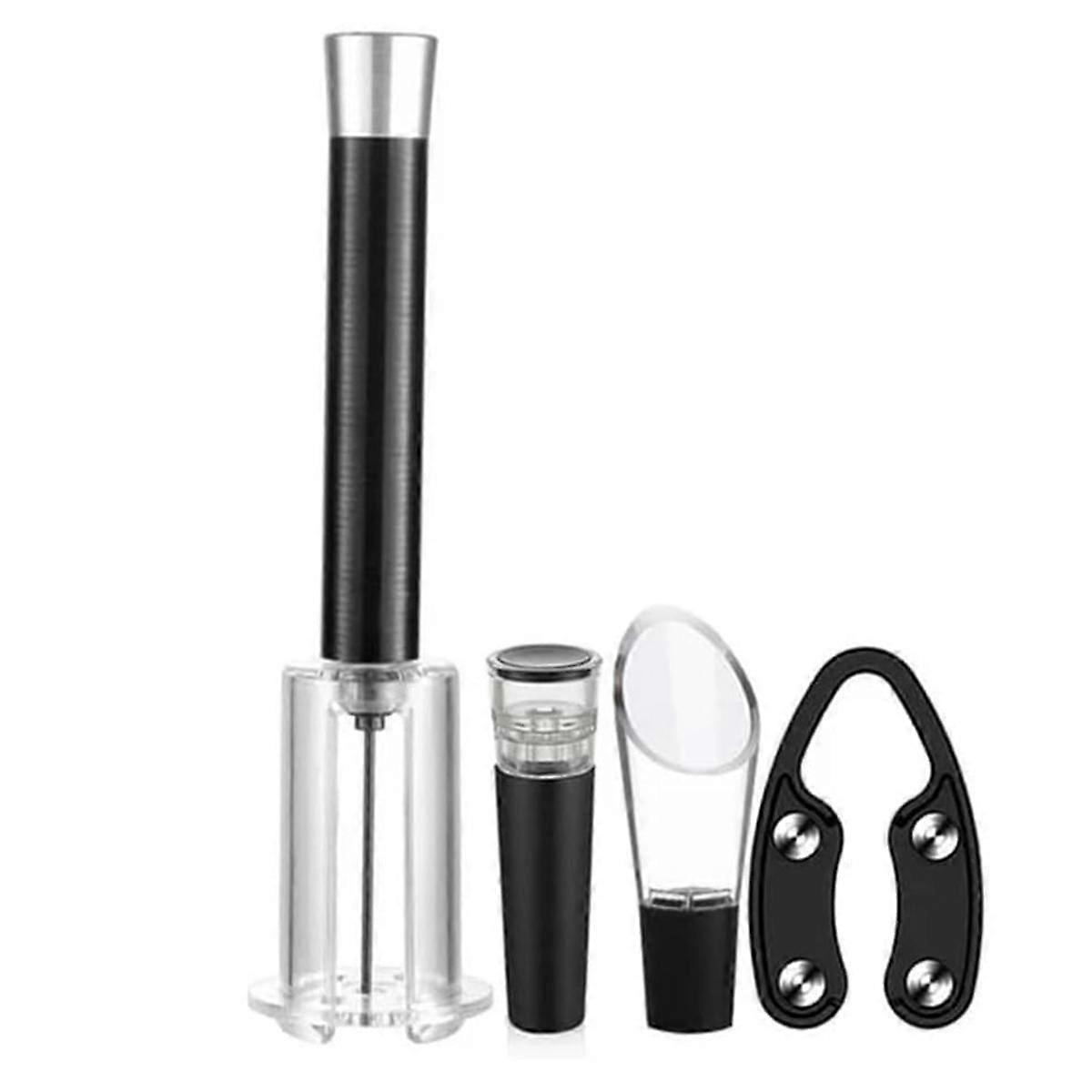 Wine Opening Set, Air Pressure Pump Wine Bottle Opener, Easy Cork Removal Corkscrew Wine Opener Gifts to Wine Lovers