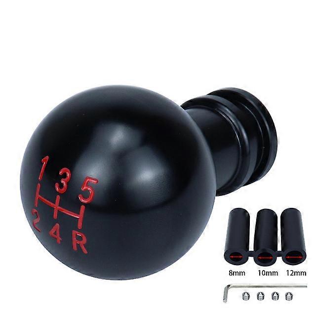 Racing  5/6/10 Speed Gear Shift Knob Manual Automatic Gear Shift Knob shift lever Black Silver