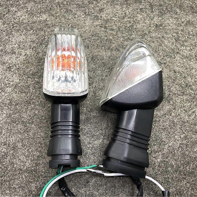 For Kawasaki Ninja ZX-6R 1000 KLE 500/650 VERSYS Z750S KLR 650 2PCS Motorcycle Turn Signal Light Front Rear Indicator FlashersMotor Vehicle Lighting