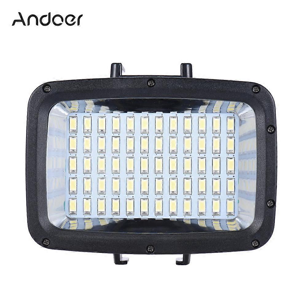 Andoer 1800LM luce Video a LED impermeabile subacquea 40m 5500K LED luce di riempimento subacquea per GoPro Hero 10 Xiaomi SJCAM Action Cam  44