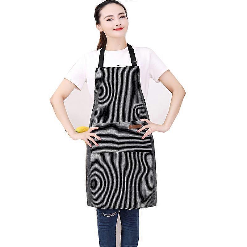 1 Pack Adjustable Bib Kitchen Aprons For Women, 67*89cm