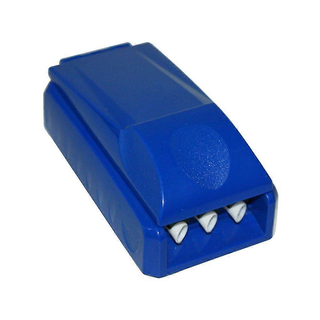 2025 New Cigarette tamping machine cigarettes tobacco tamper, cigarette tamper with white cases and for cigarette production (blue)