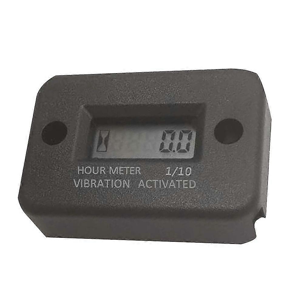 Wireless Vibration Hour Meter Waterproof Hour Meter for Engine Motors Accessory