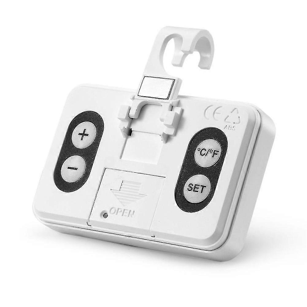 Thermometer Wall Mounted High Precision Fridges Alarm Lcd Display