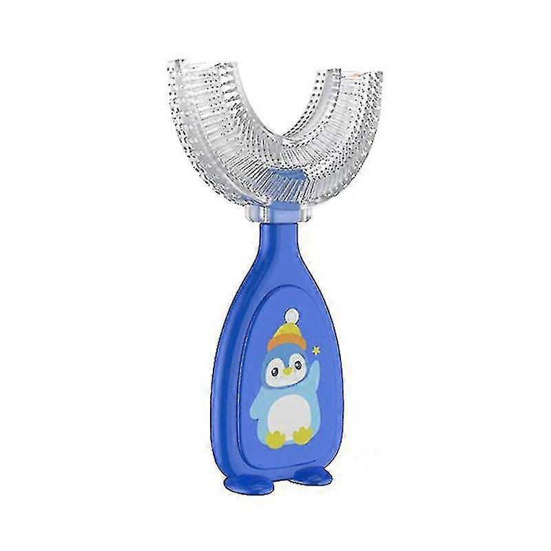 Children U Shape Toothbrush Soft Silicone Training Teeth Cleaning Teethbrushes