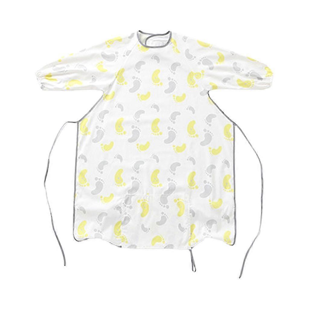 Baby Weaning Full-coverage Bib And Apron Combination For Infant Baby Toddler