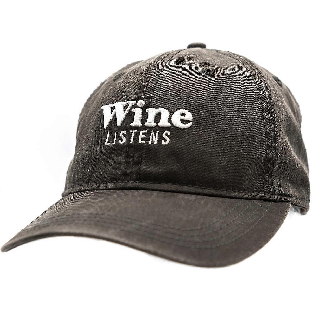 Grunt Style Wine Listens Hat - Charcoal Wash