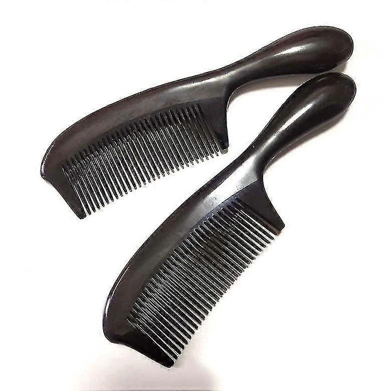 (2 Pack) - 8 polegadas Styling S Round Comb 2 Peças Wide Tooth Detangling H Comb Detangling H Comb H Styling Comb Set, Anti Stat