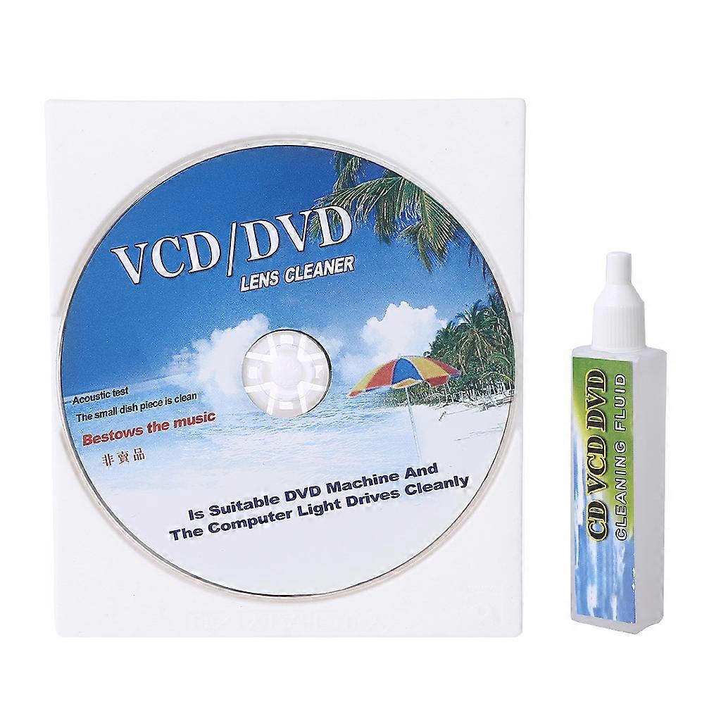  Commonly Used Computer Disc Cleaning Fluid DVD VCD Lens Clean Disc Kit