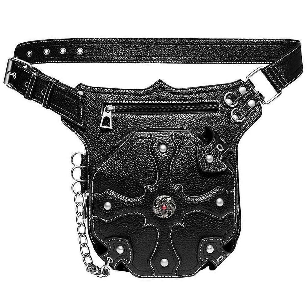 Gothic Waist Bag Steampunk Fanny Pack Vintage Wallet Punk Rock Leg