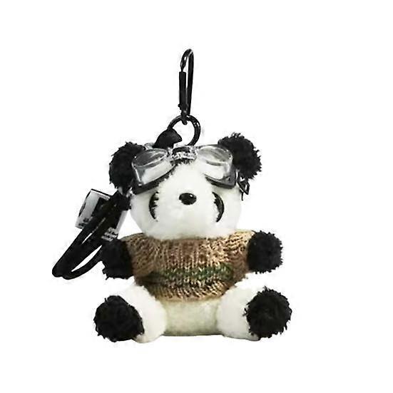 Panda Pendant Auto Rearview Mirror Ornament Adorable Appearance Handcrafted Animal Hanging Pendant Car Interior