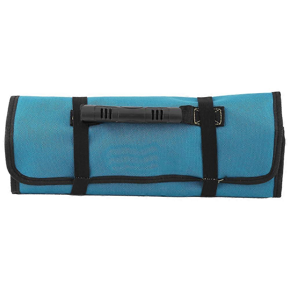 Foldable Professional Electricians Tool Storage Holder Roll Bag Convenient Organizer