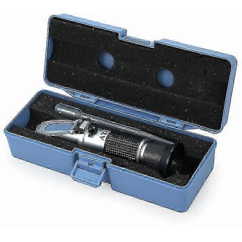 Antifreeze Refractometer Measures Ethylene Glycol, Detergent, Battery Fluids, Etc.