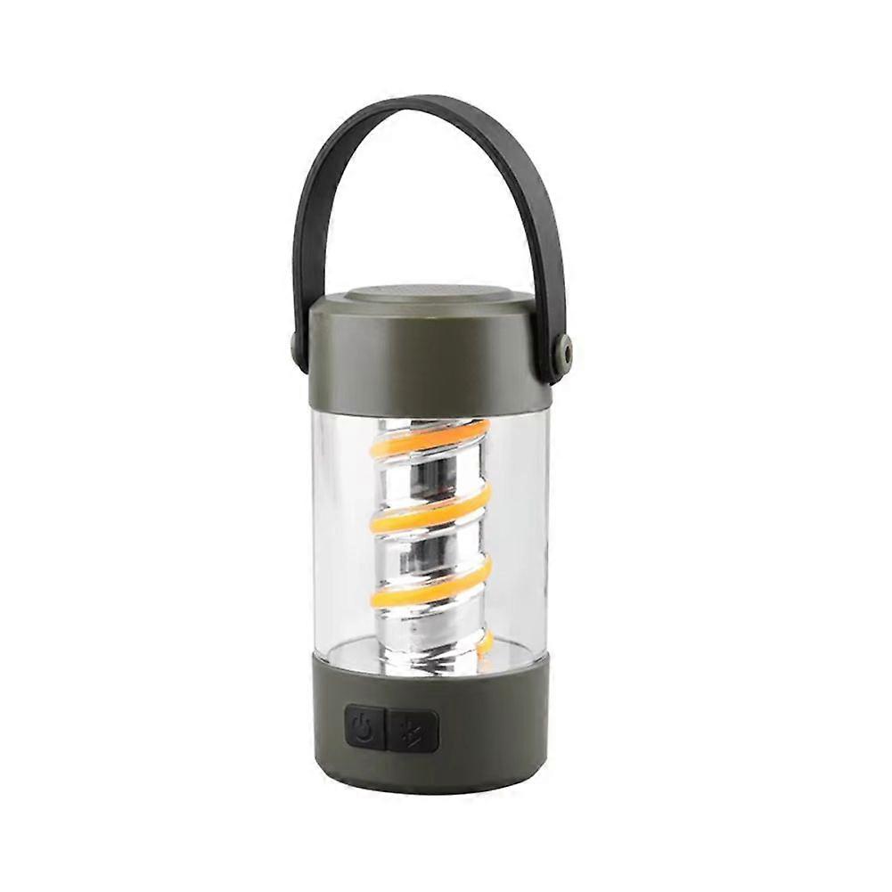 مصباح تخييم تلسكوبي مقاوم للماء - ضوء جو حديقة خارجي متعدد الوظائف ، موفر للطاقة للسفر
