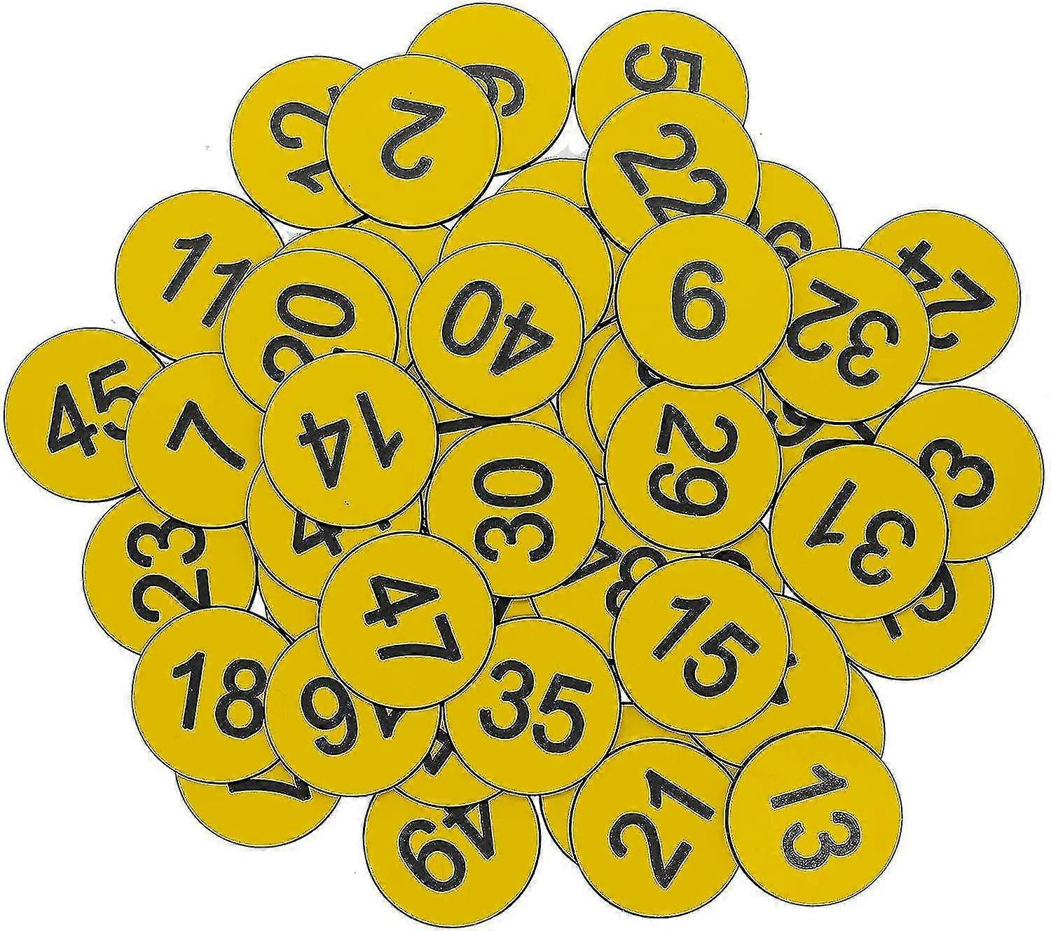 Plastic Number Tags Engraved Numbered Tags Id Tags Key Tags Without Hole