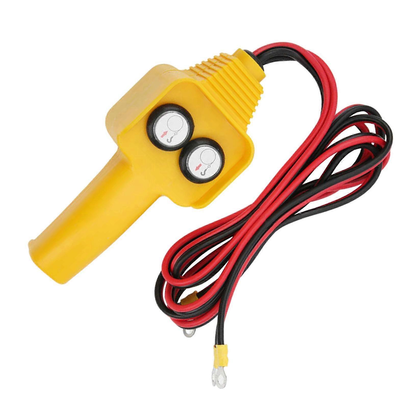 Winch Control Handle 12V 24V Crane Switch Hand Control Assembly Winch Button