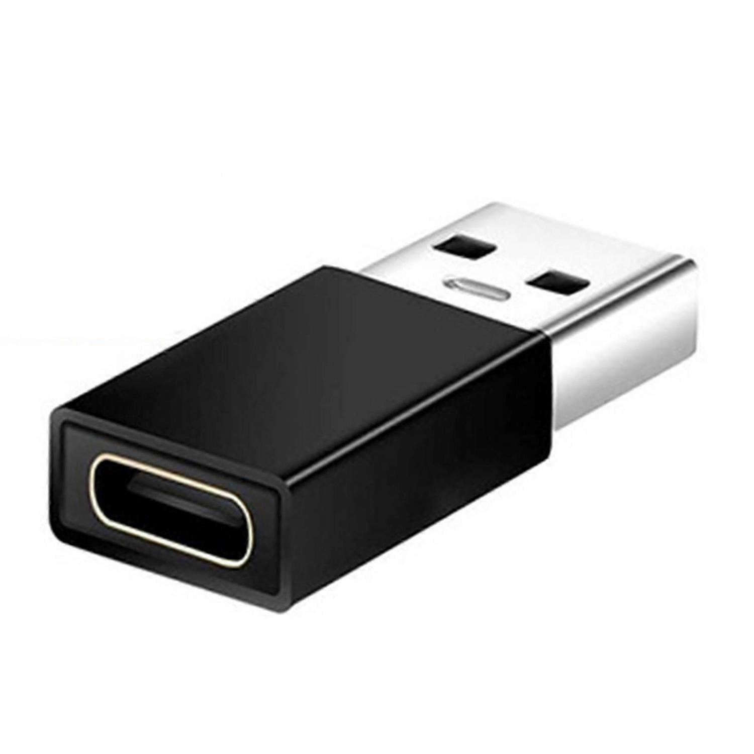 Aluminum Alloy Type-C to USB3.0 OTG Adapter PD Fast Charging Converter for Laptop PC Computer