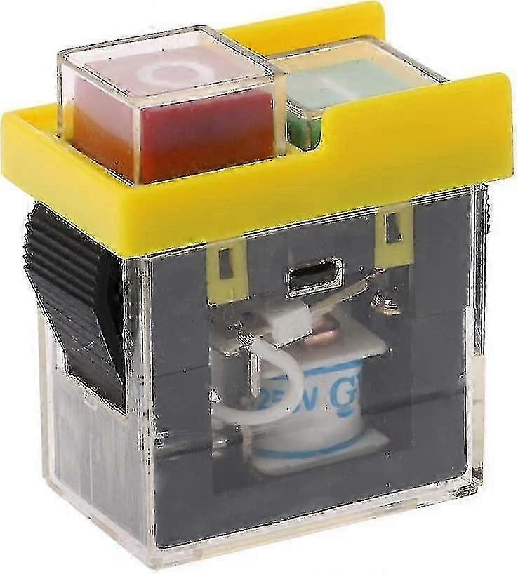 Kjd6 5e4 250v Waterproof Electromagnetic Switch Magnetic Start Button Power-off Protection Self-locking Switch Kjd20