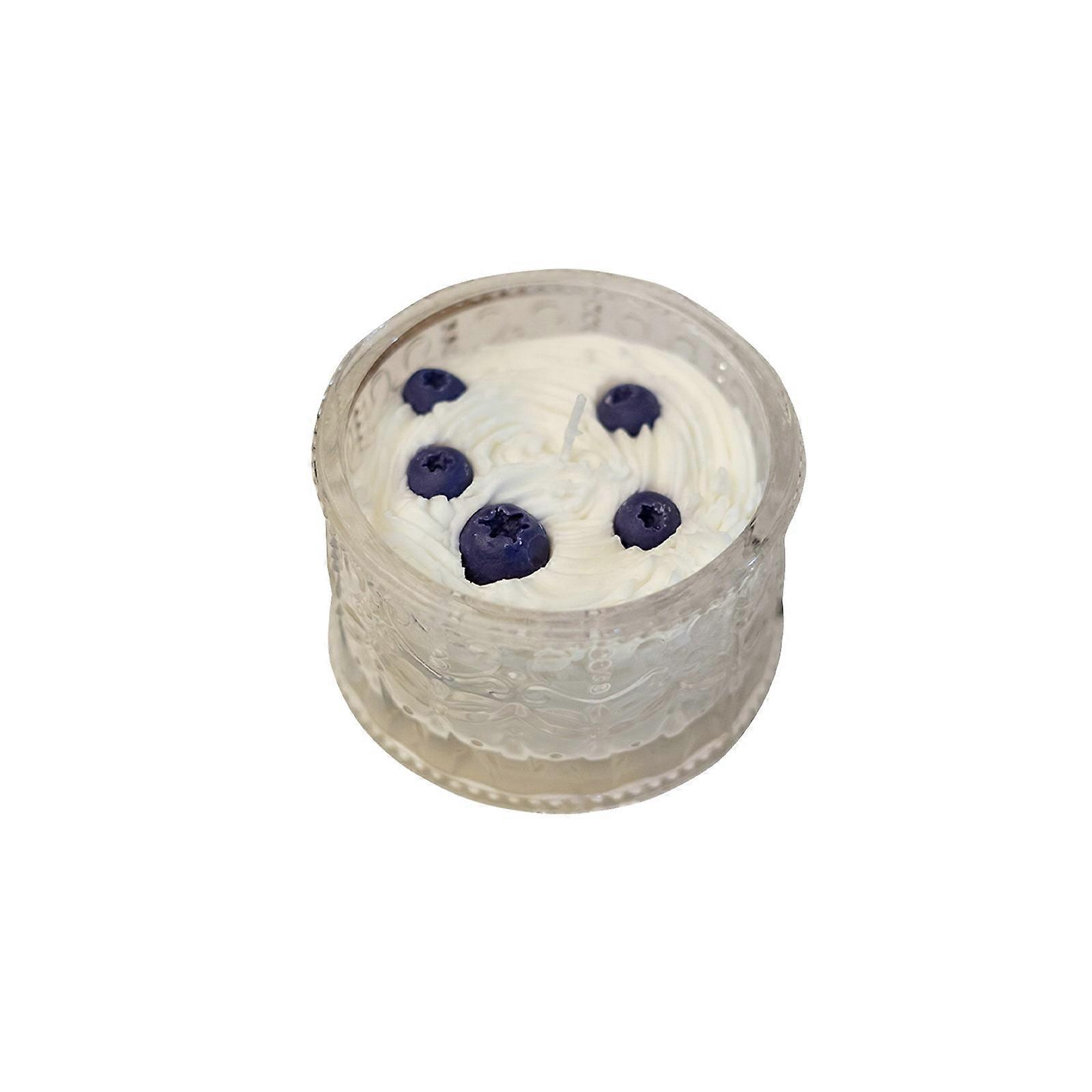Romantic Blueberry Cake Aromatherapy Candles Creating Ambiance With Exquisite Oil Fragrances For A Enchanting Experience
