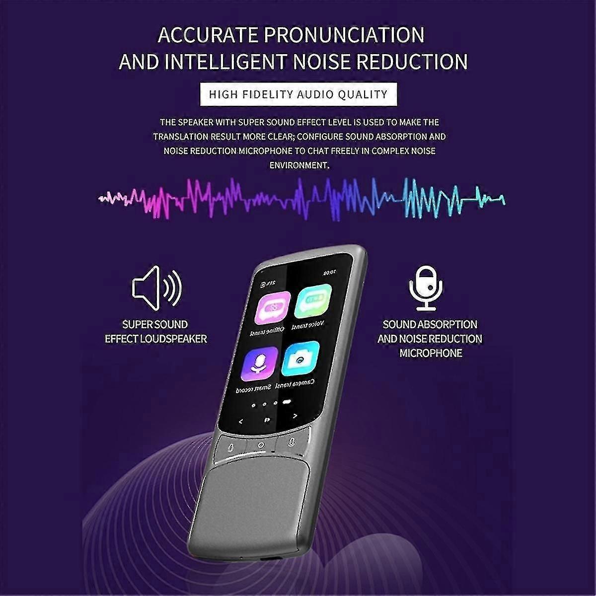 4G language translator smart voice translator portable offline translator for conference travel lear