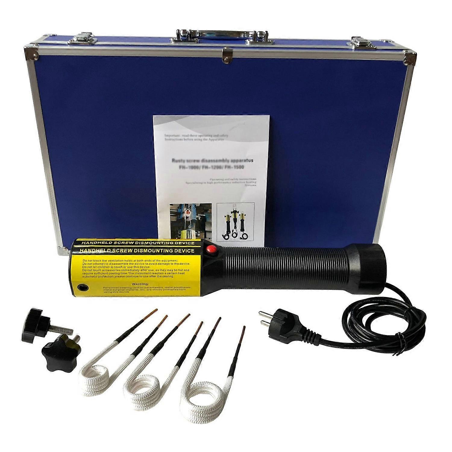 1200W Handheld Magnetic Induction Heater Kit Automotive Flameless Magnetic Induction Heating Machine
