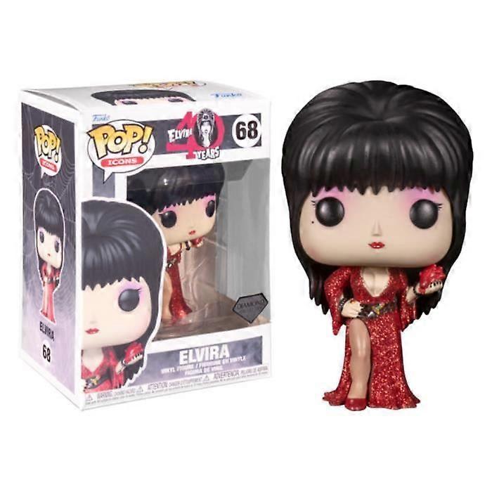 Funko Pop! Figur - Elvira Diamond 68 - Schwarz - Erwachsene - Unisex - Pop!