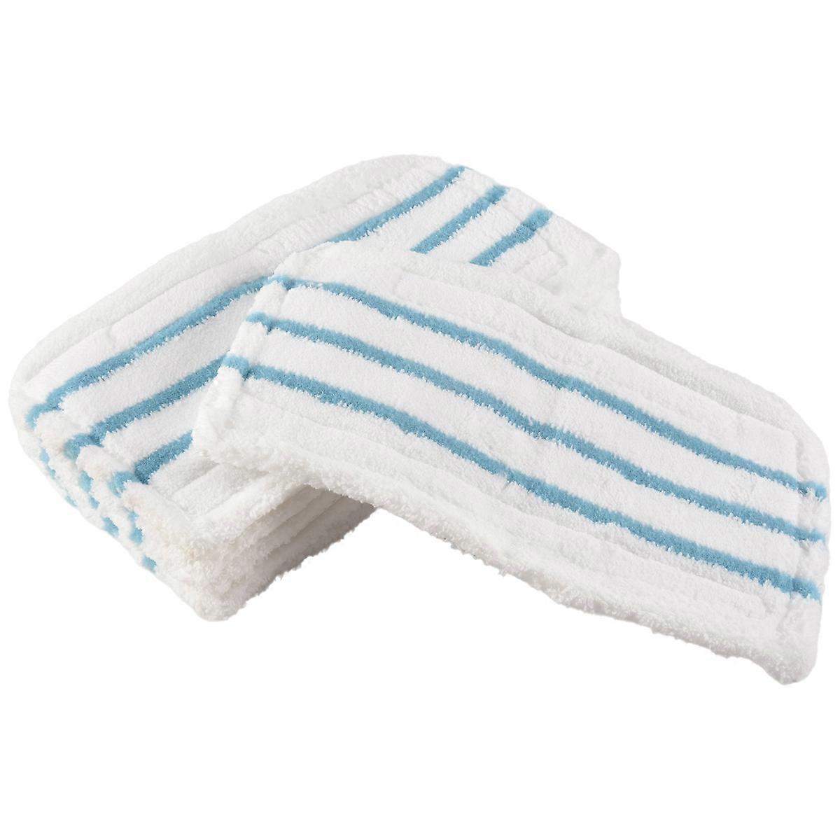 6Pcs Mop Pads for Black & Steam Mop FSM1610 FSM1630 Washable and Reusable Replacement Mopping Cloth