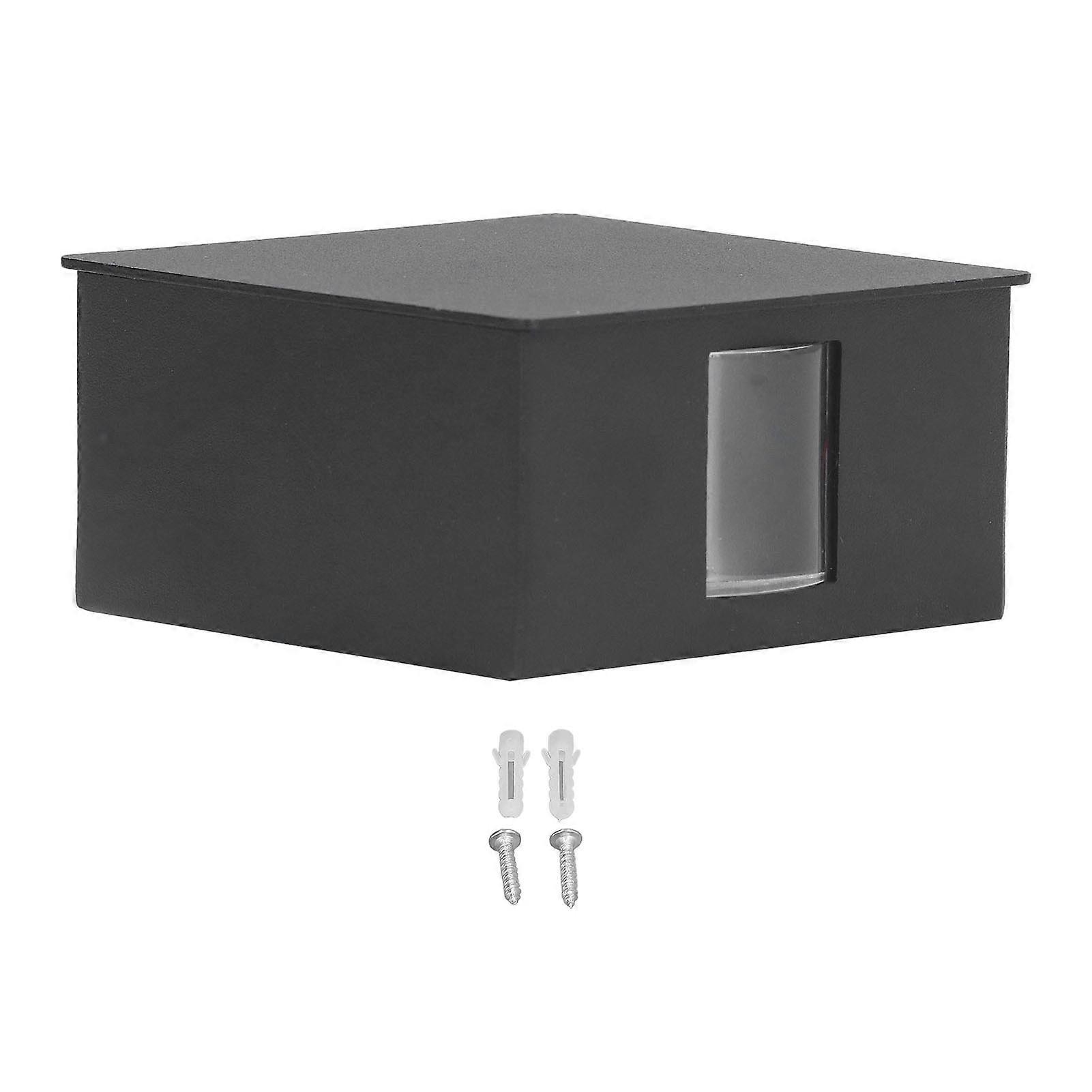 Beam Quadrate Design Retro Warm Light 3W Unilateral Lighting LED Wall Lamp AC85 to 265V for Hotel