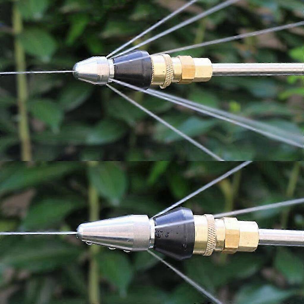 Hogedrukreiniger Afvoer Riool Reiniging Pijp Jetter Roterende Nozzle I: Cusp Hoofd L hwy