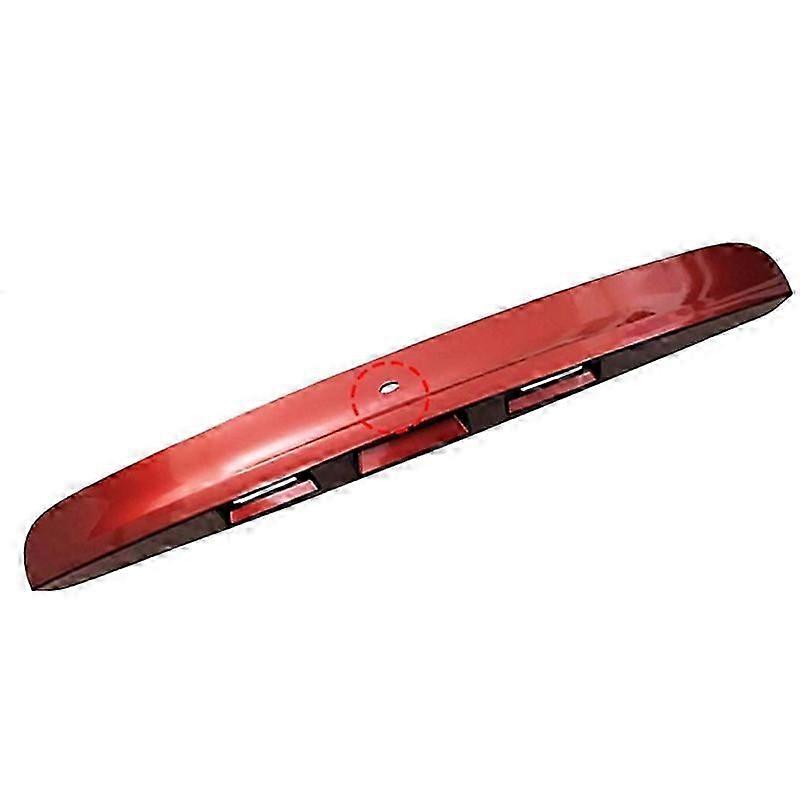 Couvercle de poignée de couvercle de coffre de hayon arrière rouge de voiture pour Nissan Qashqai J10 2007-2014 (avec I-Key et sans trou de caméra) Type 2