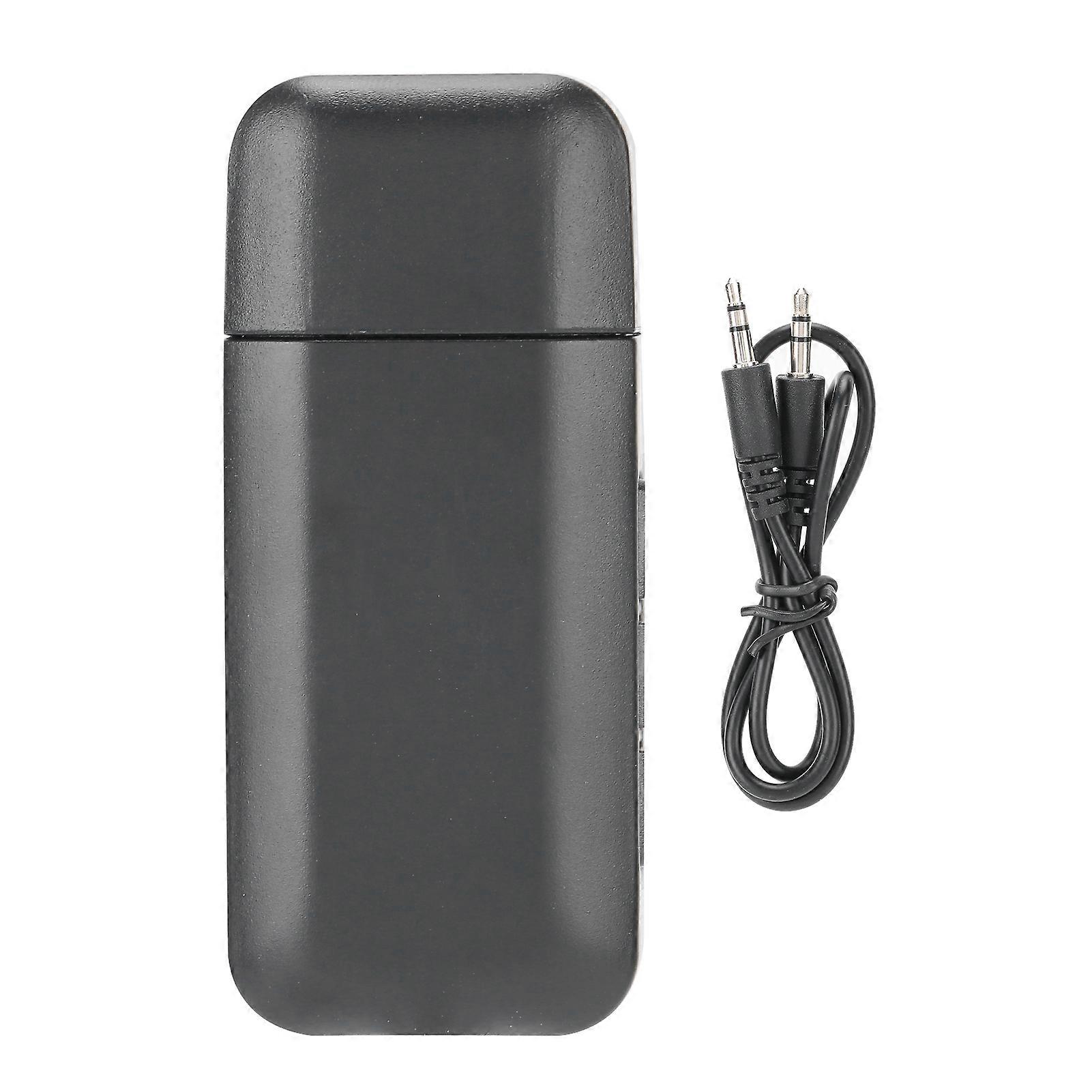 Portable Wireless Audio Adapter LCD Display Audio Transmitting Equipment for Bluetooth 5.0
