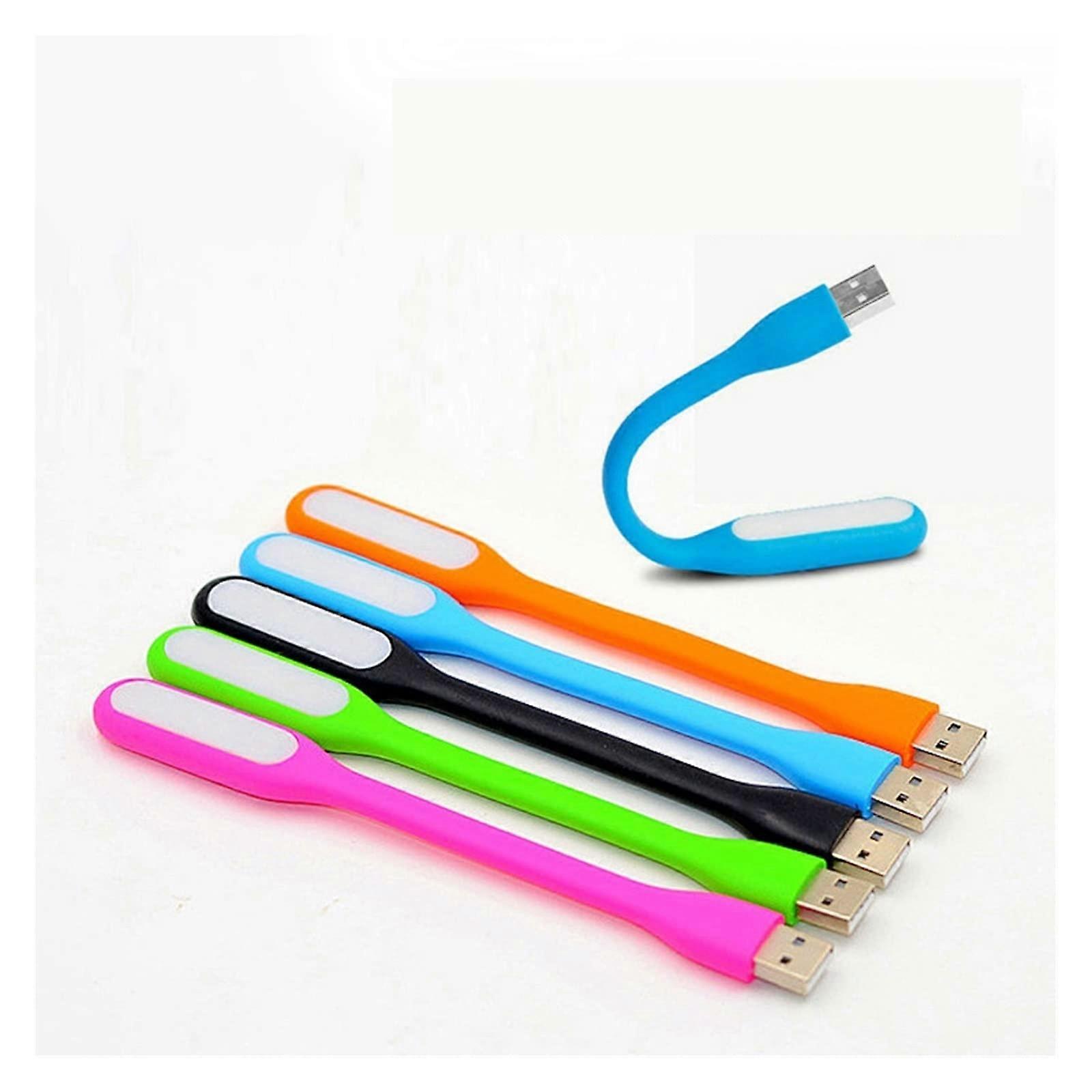 USB Light LED Reading Lamp Mini Book Light Camping Night Lights Table Lamps for Power Bank PC Notebook Laptop Computer(Warm light-02)