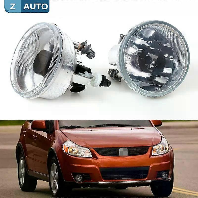 Applies to For Suzuki SX4 2007-2012 For Aerio 2002 2003 2004 Front Bumper Fog Light Fog Lamp Daytime Running Driving Light Foglights