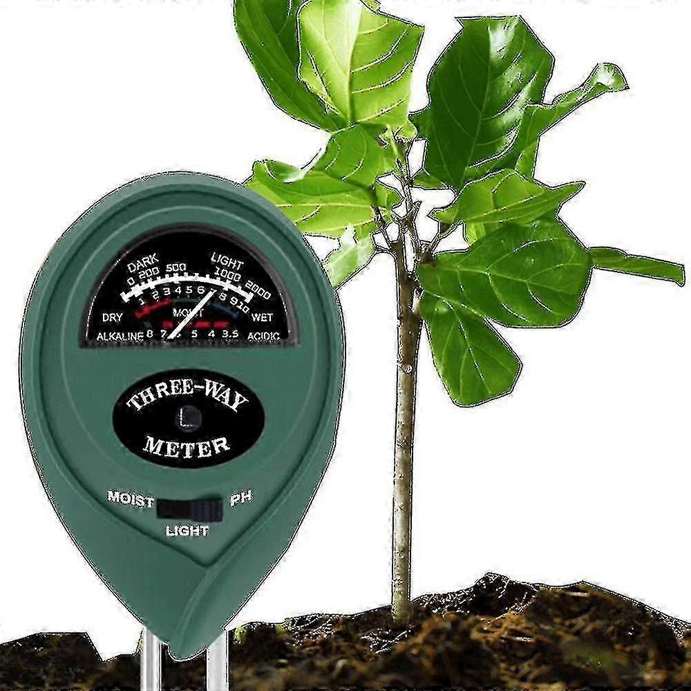 Soil Ph Meter Sunlight Ph Tester Garden Flowers Soil Moisture Sensor_m24
