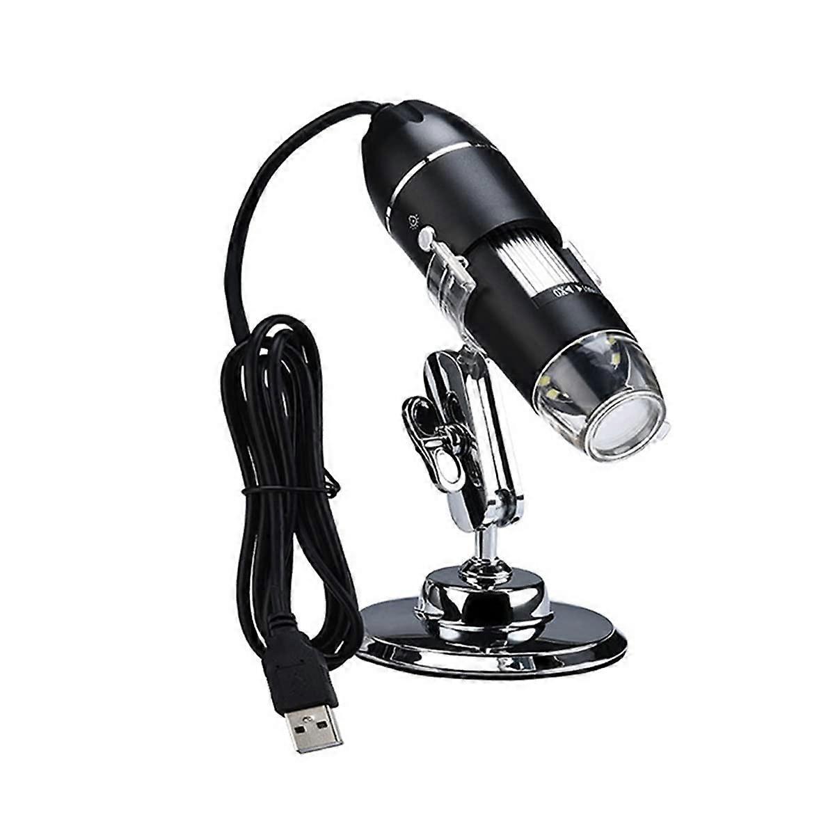 Microscope Accessories Kit 3 in 1 Magnification HD with Stand USB Digital Microscope