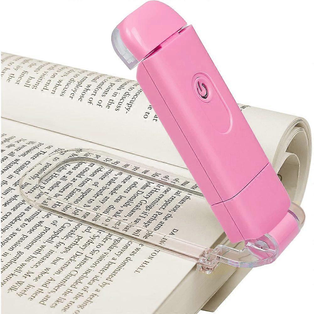 USB Rechargeable Reading Light for Reading in Bed, LED Clip-On Reading Light, Great for Bookworms and Kids